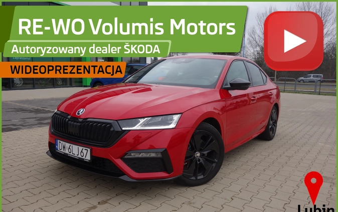 skoda octavia Skoda Octavia cena 136900 przebieg: 53227, rok produkcji 2020 z Lębork